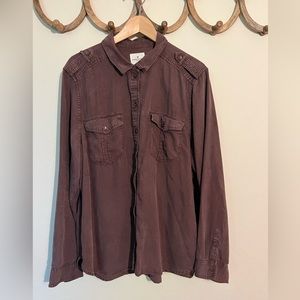 American Eagle Outfitters, Boyfriend Fit, Button-Down, Shirt